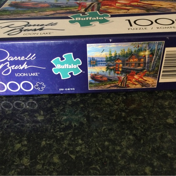 Darrell Bush Loon Lake Jigsaw Puzzel 1000 Piece - Picture 5 of 11